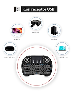 Teclado conexión inalámbrica Dosyu DY-KM03