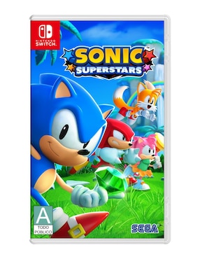 Sonic Superstars Edición Estándar Para Nintendo Switch Físico