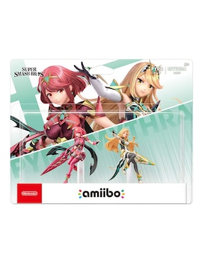 Figura articulada Nintendo Pyra y Mythra collectors Amiibo