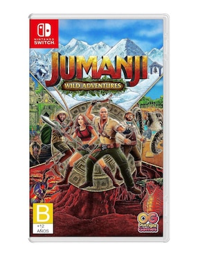 Jumanji Wild Adventures Switch estándar para Nintendo Switch