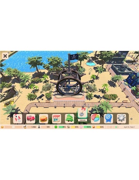 Roller Coaster Tycoon Adventures Deluxe Ps4 deluxe para PS4