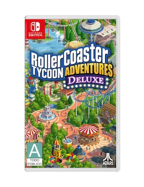 Roller Coaster Tycoon Adventures Deluxe Switch deluxe para Nintendo Switch