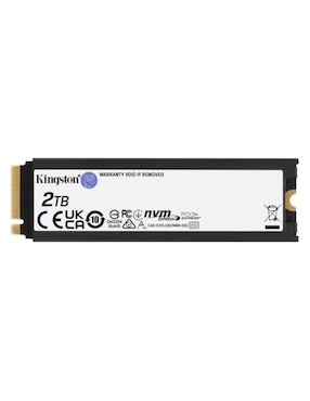 Unidad SSD Kingston capacidad 2 TB