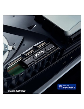 Unidad SSD Kingston capacidad 2 TB