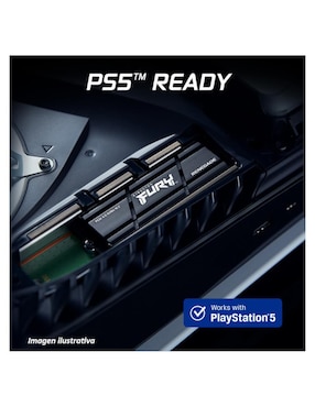 Unidad SSD Kingston capacidad 2 TB