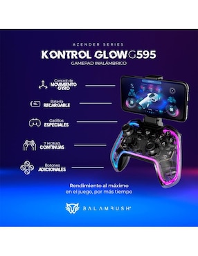 Control Balam Rush inalámbrico
