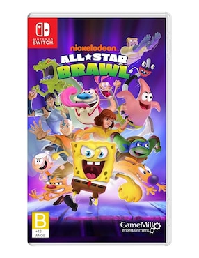 Nickelodeon All Star Brawl Estándar Para Nintendo Switch Físico