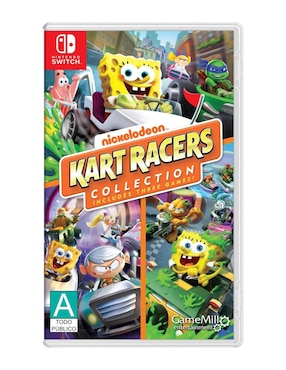 Nickelodeon Kart Racers Collection Para Nintendo Switch Físico