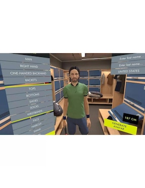 Tennis Oncourt Vr2 Ps5 estándar para PS5