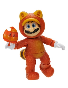 Figura The Super Mario Bros Movie Tanooki Nintendo Articulada