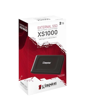 Unidad SSD Kingston capacidad 2 TB
