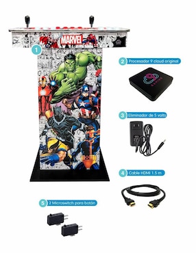 Consola fija/portátil de 128 gb Mig Tech avengers