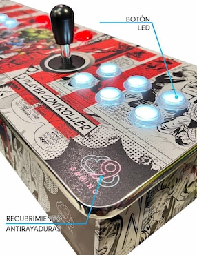 Consola fija/portátil de 128 gb Mig Tech avengers