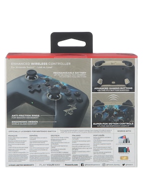Control Power A inalámbrico para nintendo switch