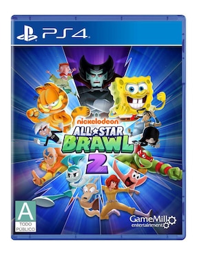 Nickelodeon All Star Brawl 2 Edición Estándar Para PlayStation 4 Físico