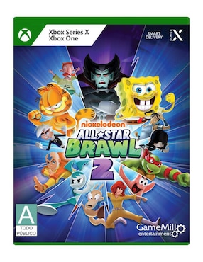 Nickelodeon All Star Brawl 2 Para Xbox Series X / Xbox One Físico