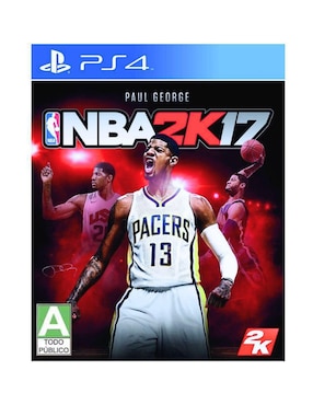 NBA 2K17 para PS4 físico