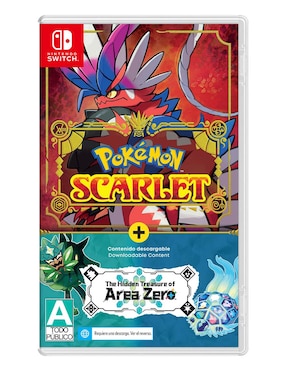 Pokémon Scarlet + Dlc Nintendo bundle para Nintendo Switch