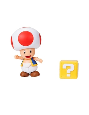 Figura Super Mario Toad Nintendo Articulada