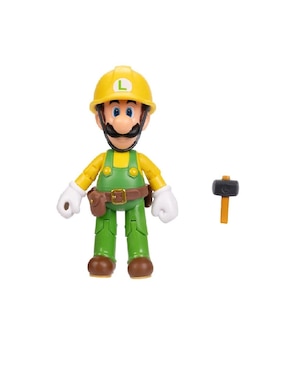 Figura Super Mario Luigi Nintendo Articulada