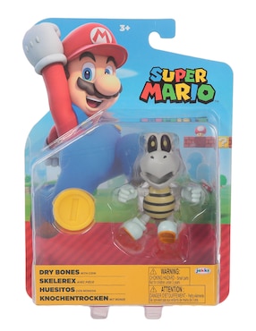 Figura Super Mario Dry Bones Nintendo Articulada