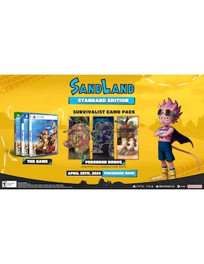 Sand Land Bandai estándar para PS5