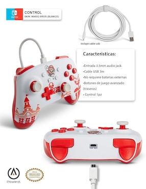 Control Powera inalámbricos para nintendo switch