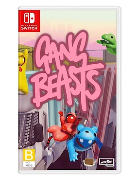 Gang Beasts Estándar Para Nintendo Switch Físico