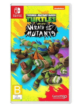 Teenage Mutant Ninja Turtles: Wrath Of The Mutants Estándar Para Nintendo Switch Físico