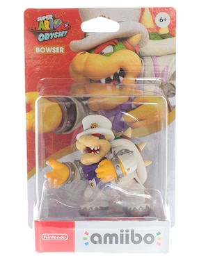 Figura Super Mario Odyssey Bowser Nintendo NFC