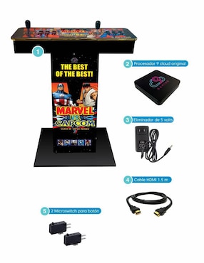 Consola fija de 64 gb Mig Tech marvel