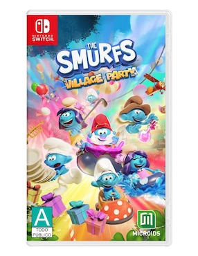 The Smurfs Village Party Estándar Para Nintendo Switch Físico