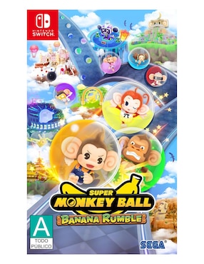 Super Monkey Ball Banana Rumble Sega legendary para Nintendo Switch