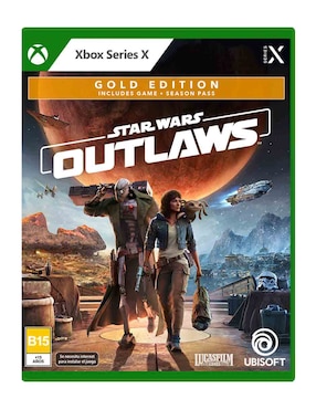 Star Wars Outlaws Gold Edition Para Xbox Series X Físico