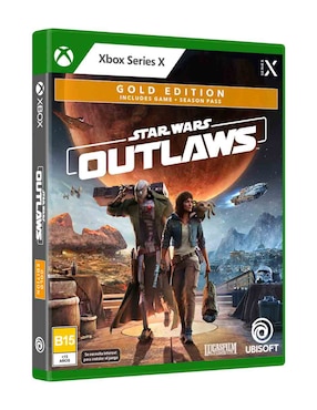 Star Wars Outlaws Ubisoft gold para Xbox Series X