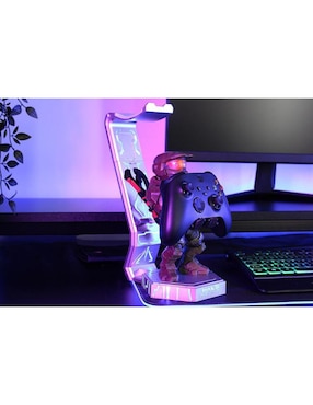 Soporte para control de videojuego Cable Guy alámbrico multiplataforma Halo