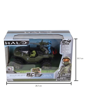 Figura Master Chief Halo con luz y movimiento