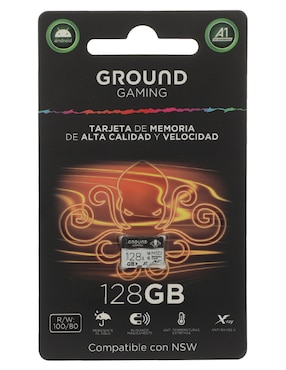 Memoria micro SD Ground Gaming capacidad 128 GB