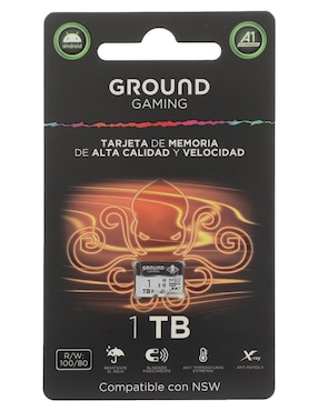 Memoria Micro SD Ground Gaming capacidad 1 TB