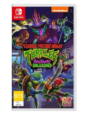 Teenage Mutant Ninja Turtles: Mutants Unleashed Nintendo estándar para Nintendo Switch