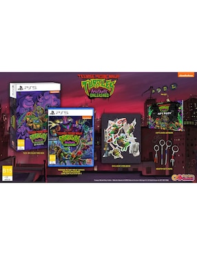 Teenage Mutant Ninja Turtles: Mutants Unleashed Playstation deluxe para PS5