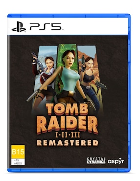 Tomb Raider I-III Remastered Starring Lara Croft Edición Estándar Para PlayStation 5 Físico