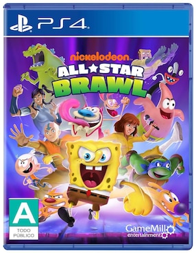 Nickelodeon All Star Brawls Playstation estándar para PS4
