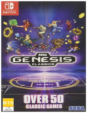 Sega Génesis Classics Nintendo estándar para Nintendo Switch