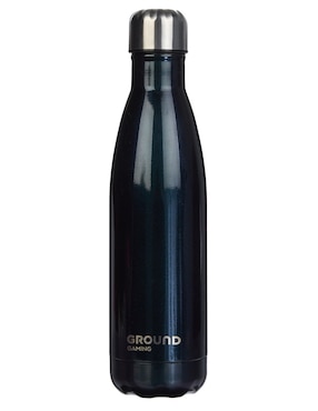 Termo Ground Gaming de metal Gamer 8-Bit con tapa rosca 500 ml