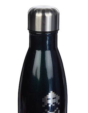 Termo Ground Gaming de metal Gamer 8-Bit con tapa rosca 500 ml