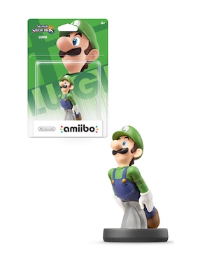 Figura Super Smash Bros Luigi Nintendo NFC