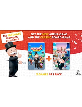 Monopoly + Monopoly Madness Ubisoft estándar para Nintendo Switch