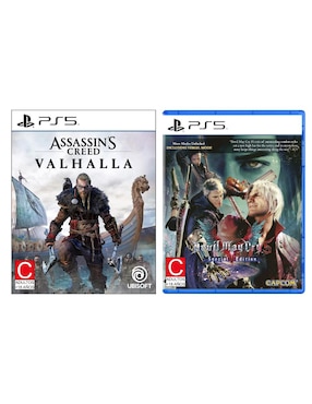 Bundle Assassin's Creed Valhalla + Devil May Cry 5 Special Edition Bundle Para PS5