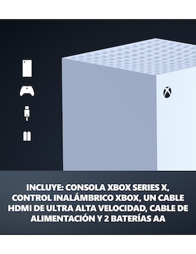 Consola fija xbox one series x de 1 tb edición digital Microsoft